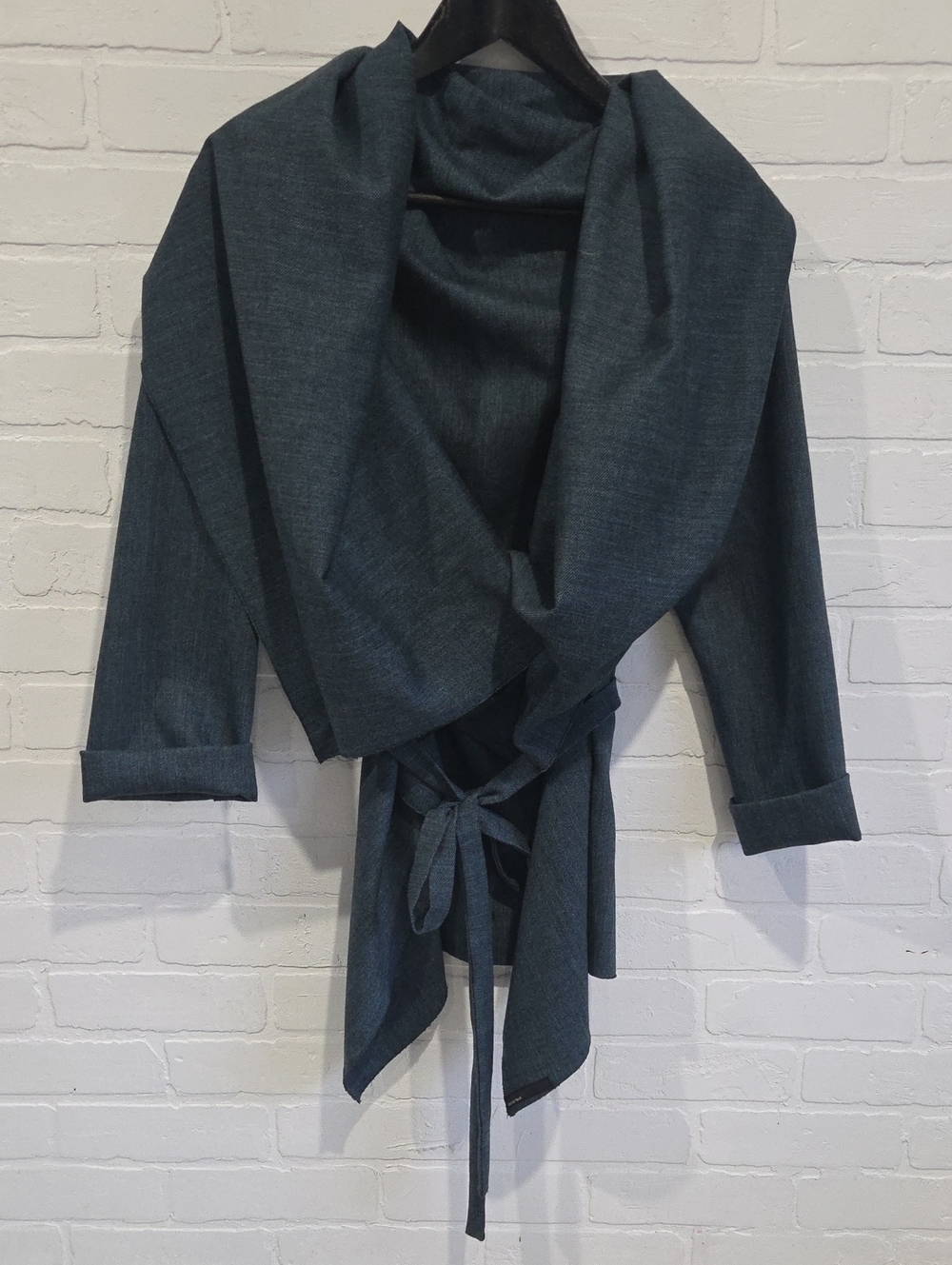 Calvin Tran Wool Wrap Jacket